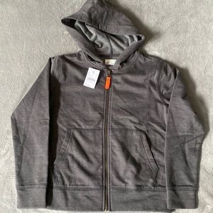 NWT JCrew Crewcuts Sweatshirt Boys Size 10 Gray